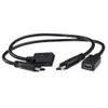 USB -typ C -hane till mini 5 -stift B Kvinnlig plug -omvandlare OTG -adapter Lead Data Cable Cord Wire