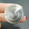 Dropshipping Kinetic Desk Toys Metal Spinning Top Desktop Transfer Coin Gyro för barn Vuxen Ant-Stress Stress Relief Toy