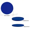 Tapis de tasse en silicone rond Tapis de thé isolants imperméables à l'eau Tasses à café antidérapantes Plateau de fruits Tapis Cuisine Maison Décoration de bureau BH5615 WLY