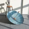 Paraplyer japanska lyxiga wowden parasol enkel kvinna solig regnig stor vikning uv-skydd varaktigt paraply vintage vindtät u5b