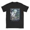Hommes Chongyun Genshin Impact Anime Game T-shirts Vêtements en pur coton Fou à manches courtes Col rond T-shirt Idée cadeau T-shirts Y0901