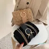 Female Winter Fur Designer Handbag Deer Lock Chain Shoulder Bag sMessenger Crossbody Bags For Luxury Women