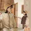 Vest Knitted Cardigan 2021 Spring Autumn Clothes Children Korean Waistcoat