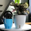 Willekeurig Kleur Automatische Zelf Watering Bloem Planten Pot voor Tuin Indoor Woondecoratie Tuinieren Zet in Flodders Potten