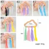 Wooden Teethers Toy Cloud Colorful Cotton Rope Tassel Teething Traning Toys Nurse Gifts Handmade DIY Crafts 5 Colors Optional BT6621