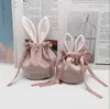 Jewelry Pouches Bags Packaging Display Cute Veet Gift With Bunny Ear Jewellery Cosmetic Storage Crafts Pouches Drop Delivery 2021 Jkv52