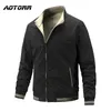 Men Bomber Jacket Autumn Winter Windbreaker Coats Mens Casual Solid Thin Jacket Male Fashion Outerwear Double-sided Wear Clothes 211011