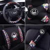 Seat Cushions CHSKY Car Lumbar Support Cushion For Head Neck Pillow Waist Steering Wheel Cover Headrest Accessories