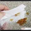 Décor Home & Gardenkitchen Wall Paper Waterproof Oil Proof Aluminum Foil Stickers Self Adhesive Wallpapers Stove Wallpaper Drop Delivery 202