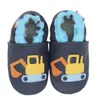 Carozoo Baby Shoes Slippers Soft Cow Leather Bebe born Booties Boys Girls First-Walkers Sneakers 211022