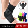 Ankle Support 1pc Bandage Compression Outdoor Basketball Football MountainEceDing Sports Brace Strap Sleeves 2021