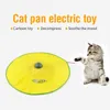 Electric Toy Cat 4 Speed Pet Cat Plastic Turntable Interactive Intelligence Crazy Amusement Game Rotation Cat Toys 210929