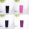 NIEUWE!!! 304 roestvrijstalen vacuüm tumbler fles auto mok draagbare 20oz effen kleur ijs meester mokken koud bier EE0215