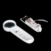 15X Microscope Multifunctional Portable Handheld Magnifier Loupe Magnifying Glass Tool Loupes With 2 LED Light Lamp