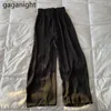 Faixa de verão elástica de verão calças largas de perna feminina feminina cintura alta capris calça casual senhoras pantalon plus tamanho 210601