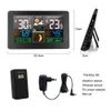 Wall Clock Digital Weather Station 3 Sensor Wireless Indoor Outdoor Thermometer Hygrometer Barometer Forecast Modern Watch -40 210930