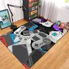 Tapete Tapete Gamer Tapete Cartoon Tapete Antiderrapante Lavável para Sala de Estar Quarto de Estudo Tapete de Brincar Infantil 100x150cm Tapete de Quarto 210217b