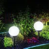 Lampes solaires Lumière Piste de jardin en plein air Paysage d'urgence Lampe de pelouse étanche pour la terrasse de la maison