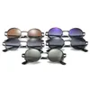 Europejski i amerykański modny okulary przeciwsłoneczne 2021 Spersonalizowane okrągłe okulary przeciwsłoneczne Mężczyźni Kobiety Marka Projekt UV400 Wysokiej jakości z pudełkiem