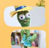 Dancing Cactus Dolls Plush Toy Electric Singing 120 Songs Twisting Luminous Recording Learning To Speak USB Charger Birthday Gifts Creative Ornaments B7807