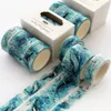 3 stks / set schilderij washi masking tape schattige lijm DIY decoratie sticker scrapbooking dagboek briefpapier 5m xbjk2105 2016