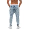Hip Hop Harem Jeans Hosen Männer Lose Jogger Denim Casual Jogginghose Cargo Baggy Hosen Streetwear Jeans für Männer Kleidung 210331