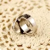 The Vampire Diaries Ring Nowy moda Punk Blue Emalid Pierścień dla kobiet Mężczyzn Modny Akcesoria Jewelry 3756810