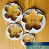 Caketools 4 stks / set Peony bloemblaadjes bloem plastic pasta set suiker fondant