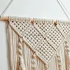 MACRAME Стена висит тканые кисточки занавес гобелен настенный вешалка Boho домашнее декор искусства кисточка висит окна