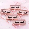 3D Mink Eyelashes Fluffy Soft False Eyelash Dramtic Thick Curly Cross Fake Eye Lashes Extension Makeup Tool Sixdian Cruelty L4407003