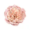 50/100pcs 8cm Large Peony Artificial Silk Flower Head For Wedding Party Decoration Diy Scrapbooking Christmas Items Fake Flowers 210624