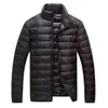 Homens de toda a temporada Ultra Lightweight Packable Back Jacket Water e Resistente ao vento Respirável Casaco Big Size Homens Casacos Y1103