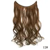 Golf Synthetische Vislijn Inslag Simulatie Menselijke Loop Micro Ring Hair Extensions 22 Inch 50g MW8006C8608988