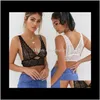 Bras Lingerie Sexy Women Lace Halter Neck Bralette Bralet Bustier Crop Padded Bra Tops Mahxl Cckbi