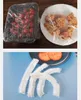 Fabriksbulk Food Storage 100pcs Fresh Heeping Väskor, Plastförseglingskåpa, Elastiska Stretch Justerbara Skållock, Universal Kök Wrap Seal Caps täcker KD