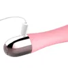 Ägg man nuo rosa usb laddning dildo g spot vibrator stark kula för kvinnor klitoris stimulator massage sex leksak kvinnlig 1124