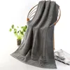 Egyptische katoenen strandhanddoek badstofhanddoeken Kamer 70 * 140 cm 650 g dikke luxe solide voor spa-kamer volwassenen 210728