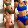 Dames badmode dames 2022 hoge taille biquinis zwempak push up bandage trikini banador mujer monokini vrouwelijke maio feminino praia