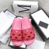 2023 Designer-Objektträger Frauen Mann Pantoffeln Luxus Sandalen Marke Sandalen echte Lederflip Flop Flats Folien lässige Schuhe Sneakers Stiefel 35-48