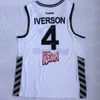 Mens Allen # 4 Iverson Besiktas Cola Turka de Turquie Turc Allen Iverson Basketball Maillots