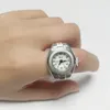 Heißer Verkauf Smple Universal Ring Uhr Elastische Legierung Band Kreative Quarz Damen Armbanduhren 20 MM Zifferblatt Liebhaber Uhren KS Großhandel