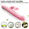 NXY Vibrateur Entièrement Automatique Rétractable Point G Clitoris Langue Léchage Femelle Sex Toys Masturbation Produit Adulte 18 Rose 1122