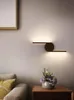 Lampada da parete Luce a collo di cigno Luci di cristallo Camera da letto Specchio Led Sala da pranzo Corridoio