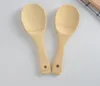 Bamboo Rice Spoon Spatula Portable Wooden Cooking Mixing Shovel Non-Stick Soup Eco-Friendly Square Shovels Kitchen Spatulas