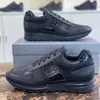 Chaussures de sport pour hommes de marque de créateurs d'argent chaud Top qualité Cuirs véritables mens fashionmotion shoess Semelles intérieures en cuir Taille 38 ~ 46