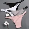 3 pçs / conjunto de calcinha de algodão cuecas mulheres cuecas feminino sexy calcinha tanga feminina cantos mulheres underwear cor sólida lingerie íntima y0823