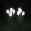 Decoratieve bloemen kransen aangepast LED-vezel optische riet licht buiten 5 hoofd haar gazon regendicht park vierkant