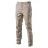 Aiopeson Casual Bawełna Mężczyźni Spodnie Solidne Kolor Slim Fit Męskie Spodnie Wiosna Jesień Wysokiej Jakości Klasyczne Spodnie biznesowe Mężczyźni 210702