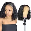 Fábrica wholale peruano bob perucas, 4x4 short bob wig de fechamento, cabelo humano curto bob peruca para mulheres negras