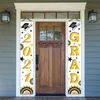 2021 Graduation Couplet Bannières Fête Drapeaux Suspendus Porche Signe Extérieur Intérieur Maison Porte D'entrée Mur Graduation Party Décoration 2101714423